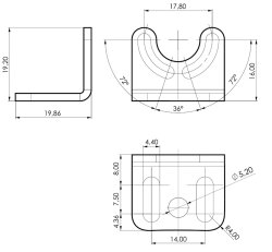 LED AL-25 - LED Aufbauleuchte - Maschinenleuchte